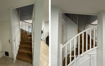 Rénovation peinture escalier Andrésy 78570